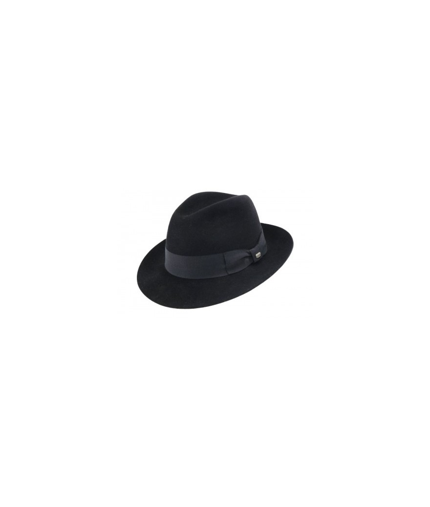 FEDORA BORSALINO HOMME / FEMME FEUTRE DE LAPIN NOIR