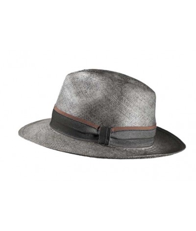 ORIGINAL PANAMA CHAPEAU FEDORA PLOMB